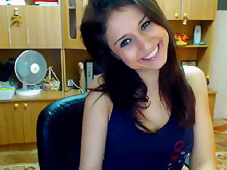 Cute Brazilian Student Stripping On Cam