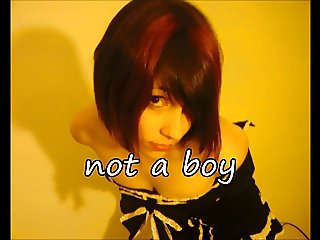you&#039;re a sissy, not  a boy