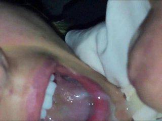 Closeup HD Cumming in her Mouth POV