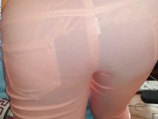 Transparent see through jeggings 41